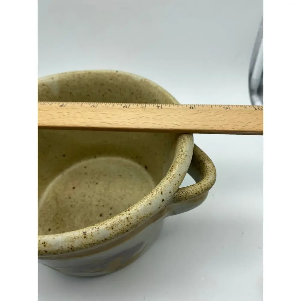 Chamberlain Stoneware Handled Bread baker Casserole Studio‎ pottery
